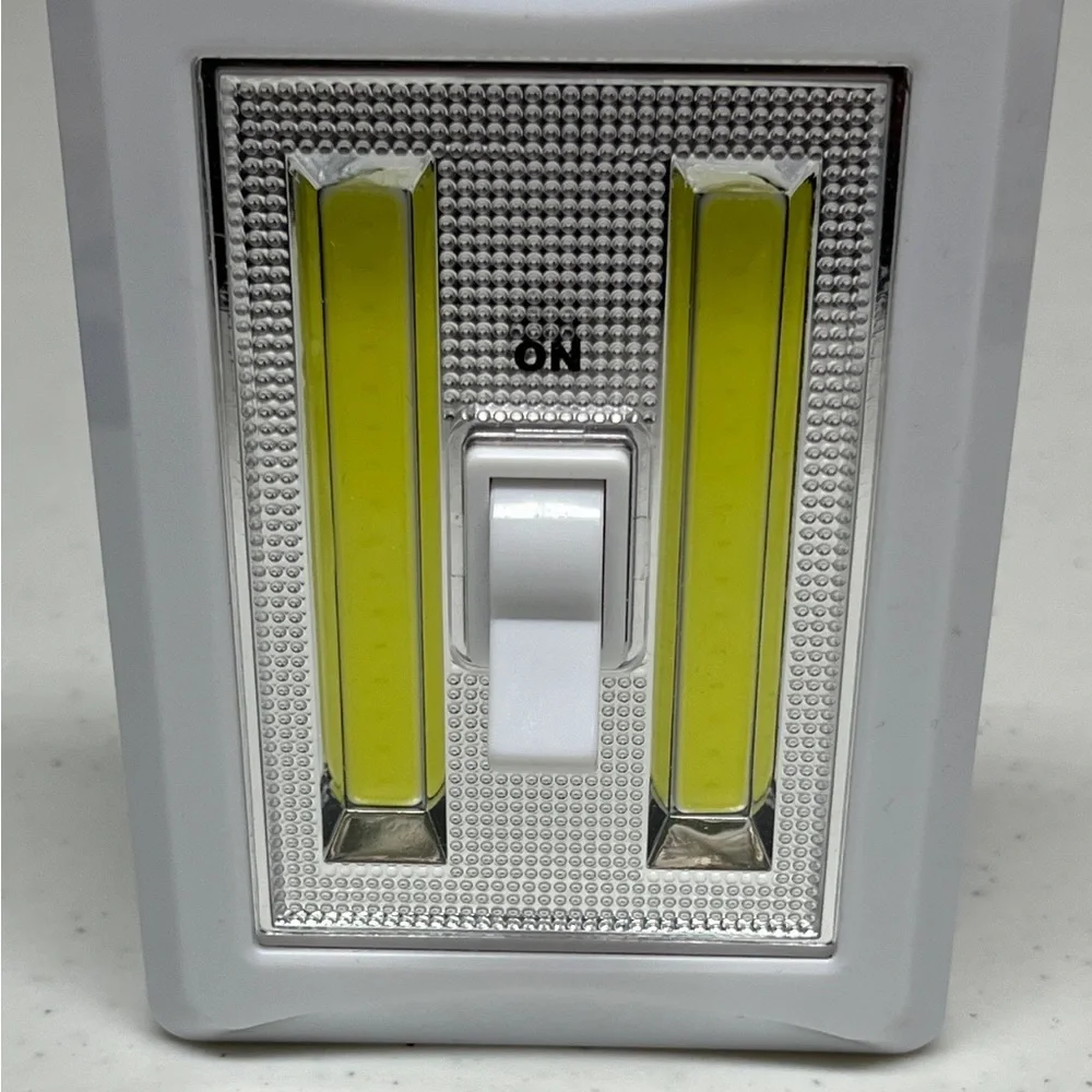COB LED Light Switch Night Light Battery Operated Stick On Lamp